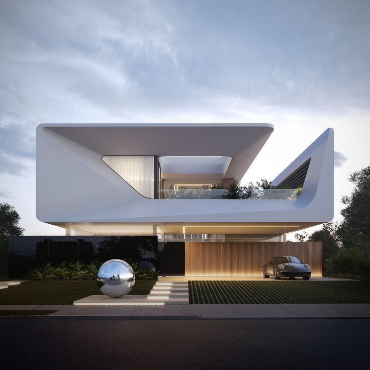 A modern luxury house
